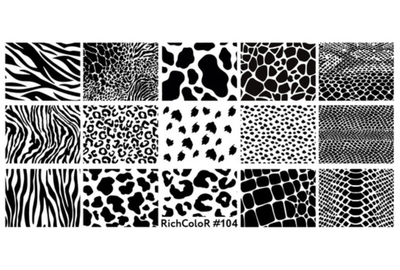 Пластина для стемпинга RichColor №104