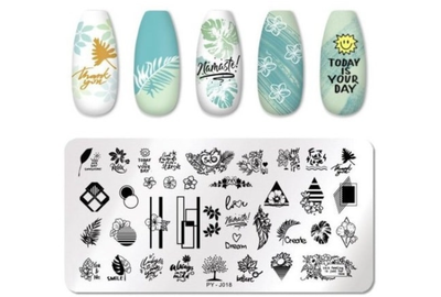 Пластина для стемпинга PY-J018