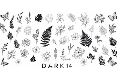 Пластина для стемпинга DARK 14