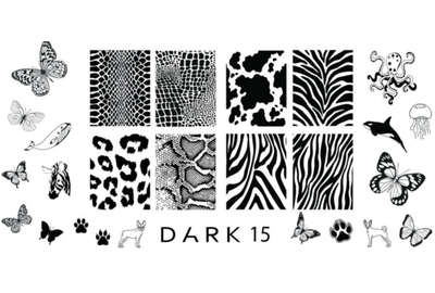 Пластина для стемпинга DARK 15