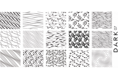 Пластина для стемпинга DARK 07