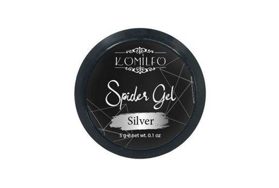 Гель-павутинка Komilfo Spider Gel Silver 5 г
