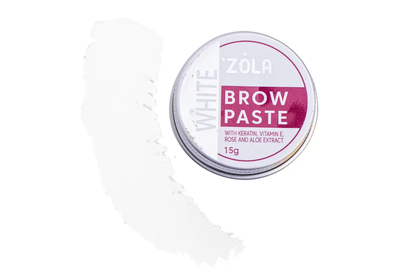 Контурна паста для брів ZOLA біла, 15 г