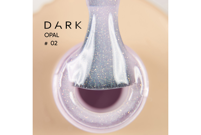 База для нігтів DARK Pro Base Opal №2, молочно-рожева з шиммером, 30 мл, Об`єм: 30 мл