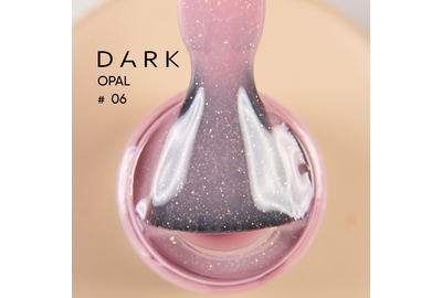 База для нігтів DARK Pro Base Opal №6, нюдова з шиммером, 15 мл, Об`єм: 15 мл