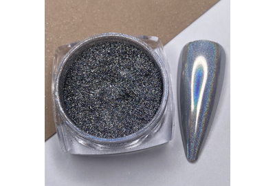 Втирка DARK №05 голографическое серебро, 0,5г, Цвет: Серебристый