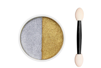 Втирка зеркальная Two Color Magic №11 gold silver