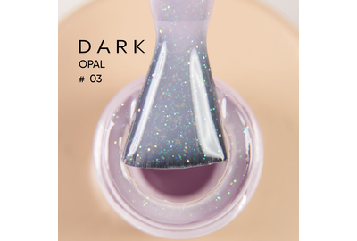 База для нігтів DARK Pro Base Opal №3, молочно-рожева з шиммером, 15 мл, Об`єм: 15 мл
