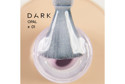 База для ногтей DARK Pro Base Opal №1, молочная с шиммером, 15 мл, Обьем: 15 мл
