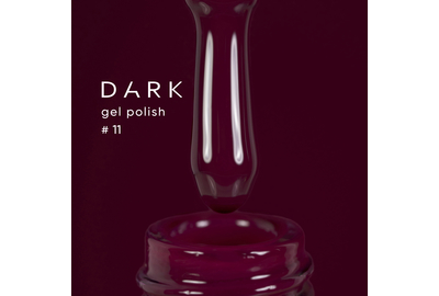 Гель-лак DARK №011, винный, 10 мл, Цвет: Винный