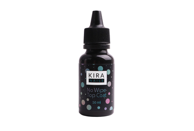 Топ для гель-лака Kira Nails No Wipe Top Coat, без кисточки, 30 мл