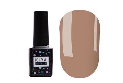 База Kira Nails French Base №008 теплый коричневый, 6 мл, Цвет: Коричневый