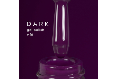 Гель-лак DARK №016, фиолетовый, 10 мл, Цвет: Фиолетовый