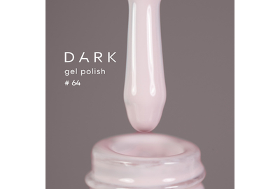 Гель-лак DARK №064, бело-лиловый айвори, 10 мл, Цвет: Айвори