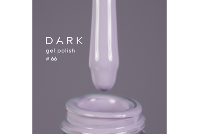 Гель-лак DARK №066, светлый серо-лиловый, 10 мл, Цвет: Лиловый