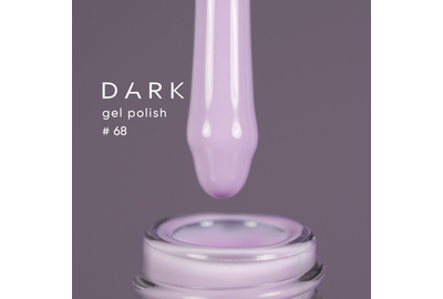Гель-лак DARK №068, нежный светло-лиловый, 10 мл., Цвет: Лиловый