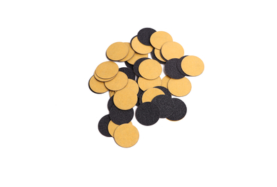 Replacement files for Komilfo pedicure disc 20 mm, 100 grit, 50 pcs