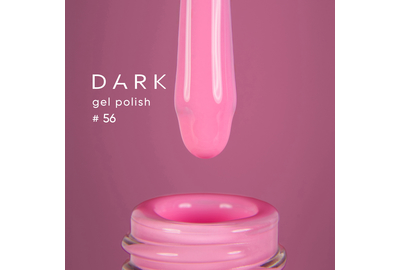 Гель-лак DARK №056, насичений світло-рожевий, 10 мл, Колір: Рожевий