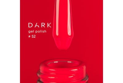Гель-лак DARK №052, кораловий, 10 мл, Колір: Кораловий