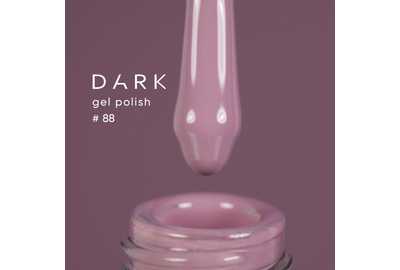 Гель-лак DARK №088, пудровий ліловий, 10 мл, Колір: Ліловий