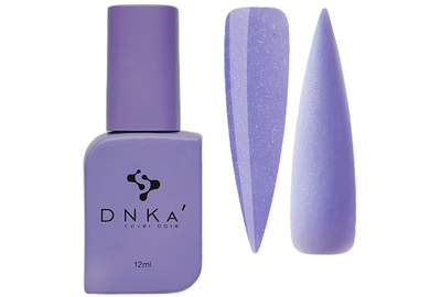 База цветная DNKA Cover base №015 Cosmic голубая с шиммером, 12 мл, Цвет: Голубой