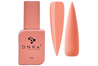 База цветная DNKA Cover base №017 Kind оранжевая, 12 мл, Цвет: Оранжевый