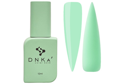 База цветная DNKA Cover base №019 Fresh мятная, 12 мл, Цвет: Мятный