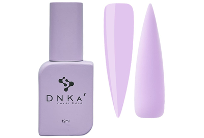 База цветная DNKA Cover base №023 Tender нежно-лавандовая, 12 мл, Цвет: Лавандовый