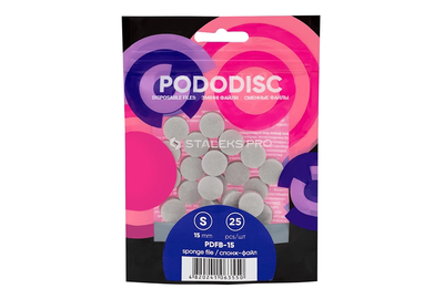 Спонж файлы для педикюрного диска STALEKS PRO S, 25шт