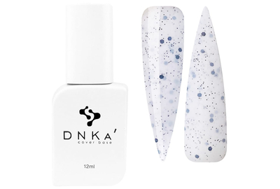 База цветная DNKA Cover base №059 Smart молочная с крошками, 12 мл, Цвет: Молочный