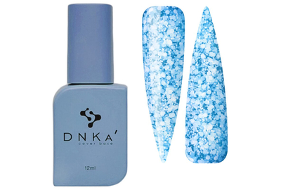 База кольорова DNKA Cover base №068 Breeze блакитна з хлоп`ями, 12 мл, Колір: Блакитний