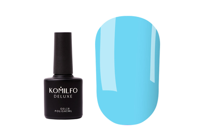 Base for nails Komilfo Color Base Summer Sky, blue, 8 ml