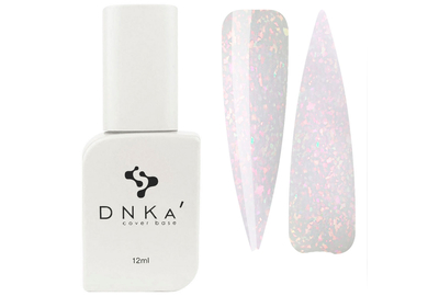 Color base DNKA Cover base No. 093 Fine Work milky with potal, 12 ml, Color: Lactic