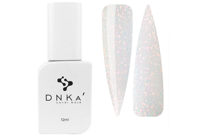 Color base DNKA Cover base No. 095 Coctail milk with potal, 12 ml, Color: Lactic