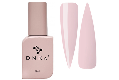 Топ для ногтей DNKA Cover Top №008 Bordo, пастельный персик, 12 мл, Цвет: Розовый