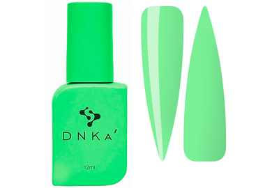 Топ для ногтей DNKA Cover Top №003 Dublin, салатовый, 12 мл, Цвет: Салатовый