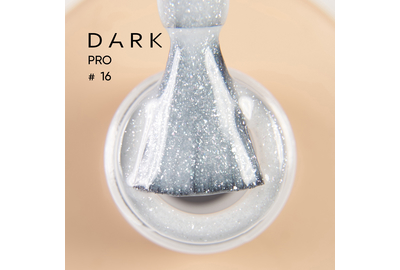 База для ногтей DARK PRO base №16, молочная с шиммером, 15 мл, Цвет: Молочный, Обьем: 15 мл