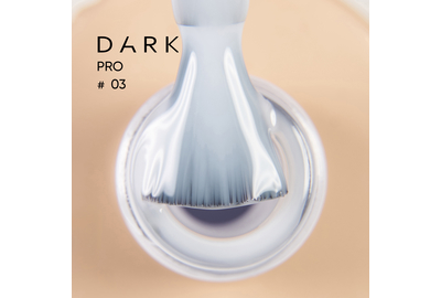 База для ногтей DARK PRO base №03, молочная полупрозрачная, 30 мл, Цвет: Молочный, Обьем: 30 мл