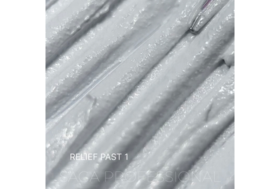 Паста декоративная Saga Relief past №01, белая, 5 мл, Цвет: Белый
