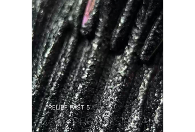 Паста декоративная Saga Relief past №05, черная, 5 мл, Цвет: Черный