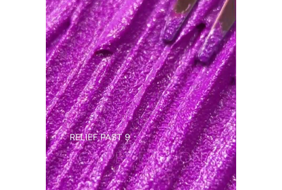 Паста декоративная Saga Relief past №09, фиолетовая, 5 мл, Цвет: Фиолетовый