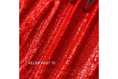 Декоративная паста Saga Relief past №10, красная, 5 мл, Цвет: Красный