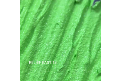 Паста декоративная Saga Relief past №13, салатовая, 5 мл, Цвет: Салатовый