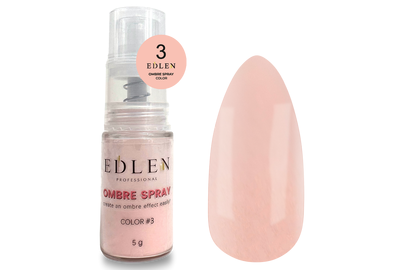 Спрей для омбре Edlen Ombre Spray Color №03, пудровый, 5г, Цвет: Розовый