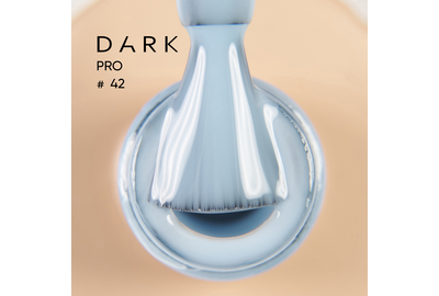 База для ногтей DARK PRO base №42, голубая, 15 мл, Цвет: Голубой, Обьем: 15 мл