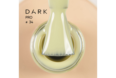 База для ногтей DARK PRO base №34, пастельно-зеленая, 15 мл, Цвет: Салатовый, Обьем: 15 мл