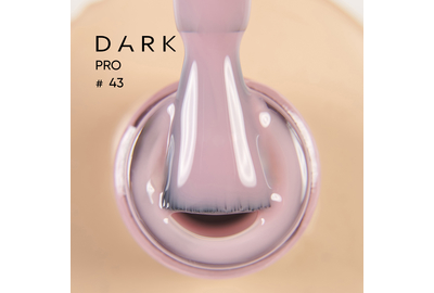 База для ногтей DARK PRO base №43, пурпурная, 15 мл, Обьем: 15 мл