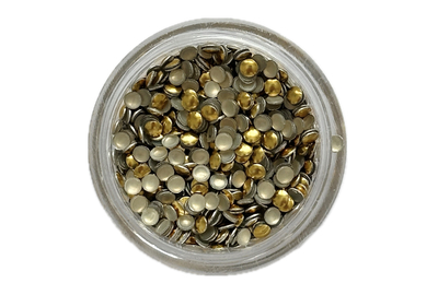 Декор для ногтей Кнопки Золото металлические