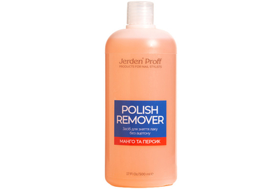 Средство для снятия лака Jerden Polish Remover Манго и Персик, 500 мл