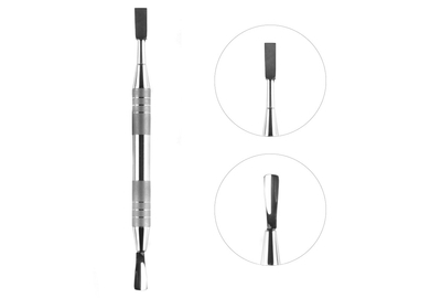 Лопатка маникюрная Olton (шабер + пушер)